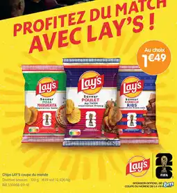 b&m Lay's chips coupe du monde offre