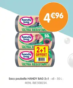 b&m Handy bag sacs poubelle offre