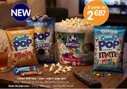 b&m Candy pop twix / oreo / m&m's pop-corn offre