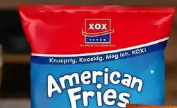 b&m Xox snack apéritif american fries offre