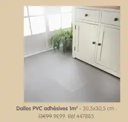 b&m Dalles pvc adhésives 1 m² offre