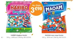 b&m Maoam mao croqui tricolor offre