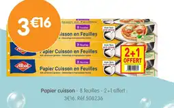 b&m Albal papier cuisson offre