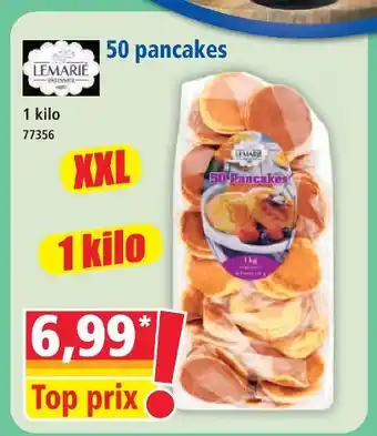 Norma Lemarie 50 pancakes offre