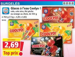 Norma Riva glaces à l'eau coolyo offre
