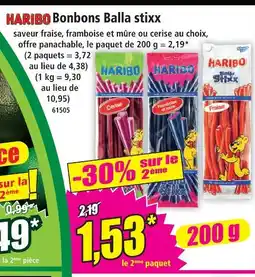 Norma Haribo bonbons balla stixx offre