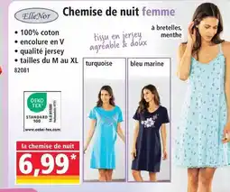 Norma Ellenor chemise de nuit offre