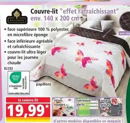 Norma Couvre-lit effet rafraîchissant env. 140 x 200 cm offre