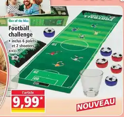 Norma Out of the blue football challenge offre