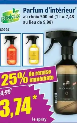Norma Praktix parfum d'intérieur offre
