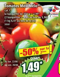 Norma Tomates méli mélo offre