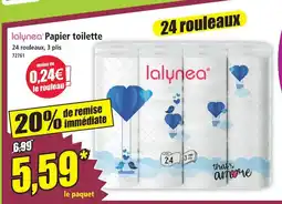 Norma Lalynea papier toilette offre