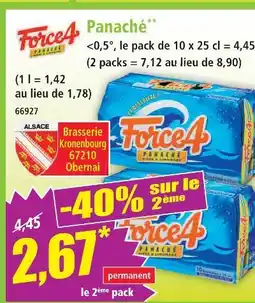 Norma Force4 panaché offre