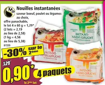 Norma Nouilles instantanées offre