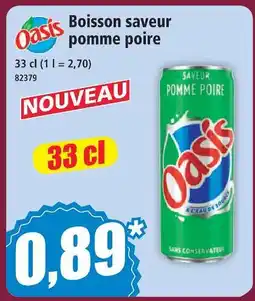 Norma Oasis boisson saveur pomme poire offre