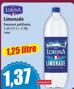 Norma Lorina limonade offre