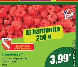 Norma Framboises offre