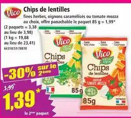 Norma Vico chips de lentilles offre