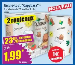 Norma Capybara essuie-tout offre