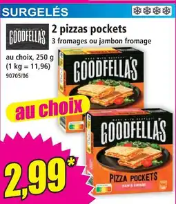 Norma Goodfellas 2 pizzas pockets offre