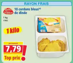 Norma Belle du vallon 10 cordons bleus de dinde offre