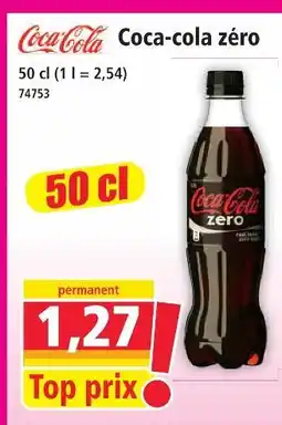 Norma Coca-cola coca-cola zéro offre