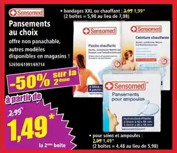 Norma Sensomed bandages xxl ou chauffant offre