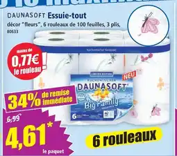 Norma Daunasoft essuie-tout offre