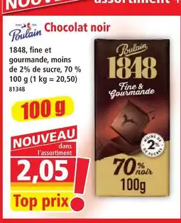 Norma Poulain chocolat noir offre