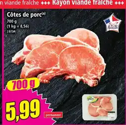 Norma Côtes de porc offre
