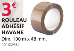Mr Bricolage Rouleau adhésif havane offre
