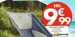 La Foir'Fouille Chaise pliante camping offre