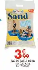 La Foir'Fouille Sac de sable offre
