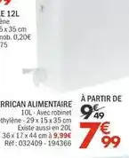 La Foir'Fouille Frican alimentaire offre