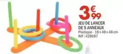 La Foir'Fouille Jeu de lancer de 5 anneaux offre