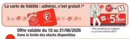 La Foir'Fouille Offre valable du 10 au 21/06/2026 offre