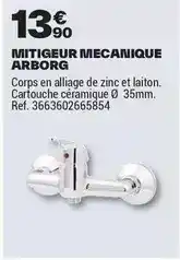 Brico Dépôt Mitigeur mecanique offre