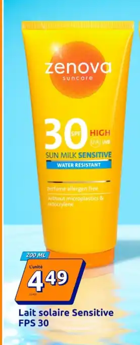 Lait solaire Sensitive FPS 30