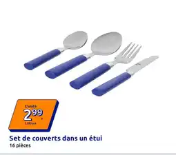 Action Set de couverts dans un étui offre