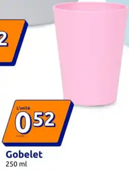 Action Gobelet offre