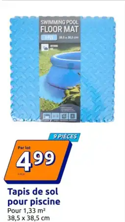 Action Tapis de sol pour piscine offre