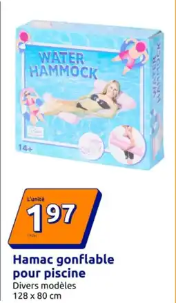 Action Hamac gonflable pour piscine offre