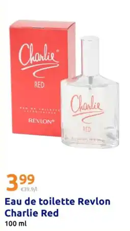 Action Eau de toilette revlon charlie red offre