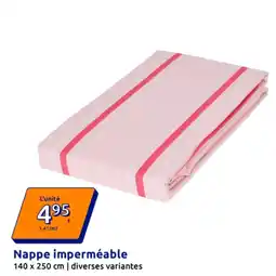 Action Nappe imperméable offre