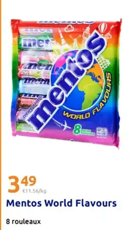 Action Mentos world flavours offre