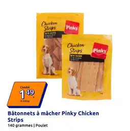 Action Bâtonnets à mâcher pinky chicken offre