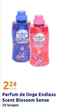 Action Parfum de linge endless scent blossom sense offre