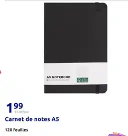 Action Carnet de notes A5 offre