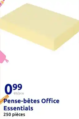 Action Pense-bêtes office essentials offre