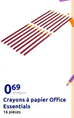 Action Crayons à papier office essentials offre